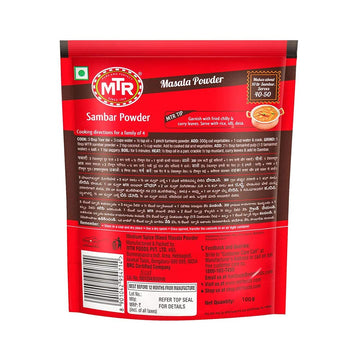 Mtr Spice Sambar Powder, 100G