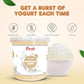 Fanale Yogurt Popping Boba Pearls, Vegan, Non Gmo, Gluten Free, Fat Free, Perfect For Bubble Tea, Smoothies, Ice Cream, Desserts
