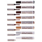 Furniture Markers Touch Up - 17Pcs Furniture Repair Kit, 8 Colors Wood Markers And Wax Sticks With Sharpener Kit Used For Stains