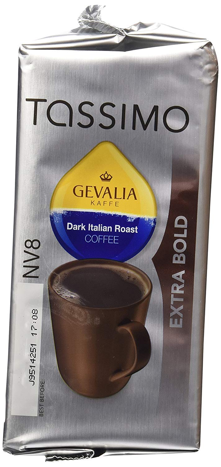 Tassimo T-Discs Gevalia Dark Italian Roast - 60 Count (5 Packages)