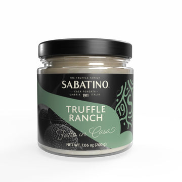Sabatino Gourmet Truffle Ranch Dressing - Creamy, Bold Flavor with Real Truffle Infusion | Perfect for Salads, Dipping, Wings, &