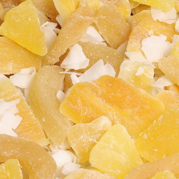 Tropical Mixed Dried Fruit Medley - by Its Delish, 10 Lbs Bulk Bag | Healthy Snacks for Adults | Fresh Snack Mix Dry Fruit | Pin