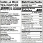 Fanale Premium Vanilla Bubble Tea Flavoring Powder | Perfect For Baking, Smoothies, Desserts And Drinks | Instant Flavoring Powd