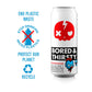 Bored & Thirsty Supreme Water with Electrolytes, 16 Fl Oz, 12 Pack, 100% Recyclable Aluminum Cans, Limited Edition Can Art