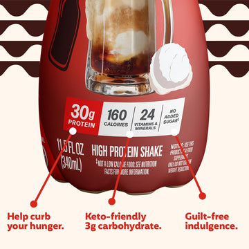 Premier Protein Shake, Root malt-inspired Float, 30g Protein, 1g Sugar, 11.5 fl oz, Pack of 12, Model 80099, Cream