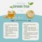 Tea Leaf & Co. Chamomile Green Tea Loose Leaf with Lemon Extract - 3.52oz - Low Caffeine - Gluten Free - Up to 50 Servings
