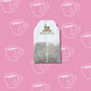 HYLEYS Raspberry Flavor Tea Bags - 25 Count - Supports Healthy Menstrual Cycle