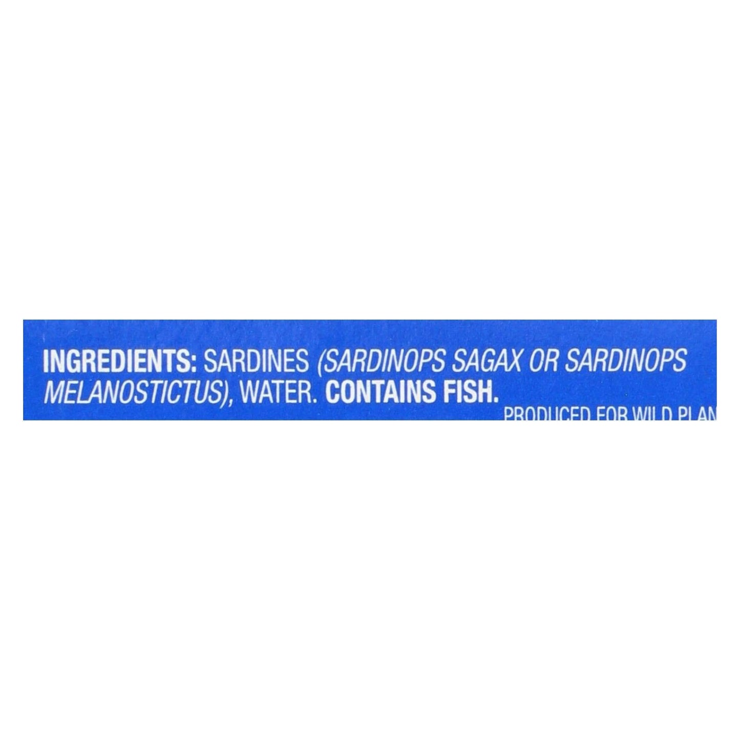 Wild Planet Sardines In Water - Case Of 12 - 4.375 Oz.(D0102Hxxcea.)