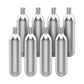Blue Flag Argon Gas Capsules - Wine Preservation Stoppers, Silver, Plastic, Cylindrical, 24 Packs