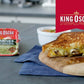 King Oscar Brisling Sardines In Extra Virgin Olive Oil, Spicy Cracked Pepper, 3.75-Ounce Cans (Pack Of 12)
