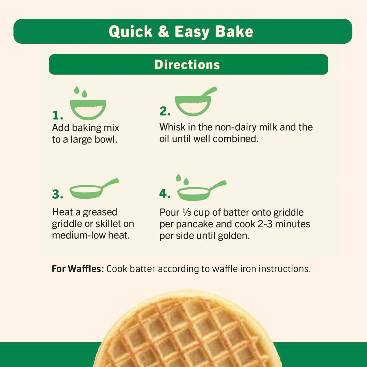 Maja Plant-Based Pancake Mix - Pack Of 2 I Gluten Free Waffle Mix, 2 X 10 Vegan Pancakes, Easy To Make Waffle Batter For Cooking