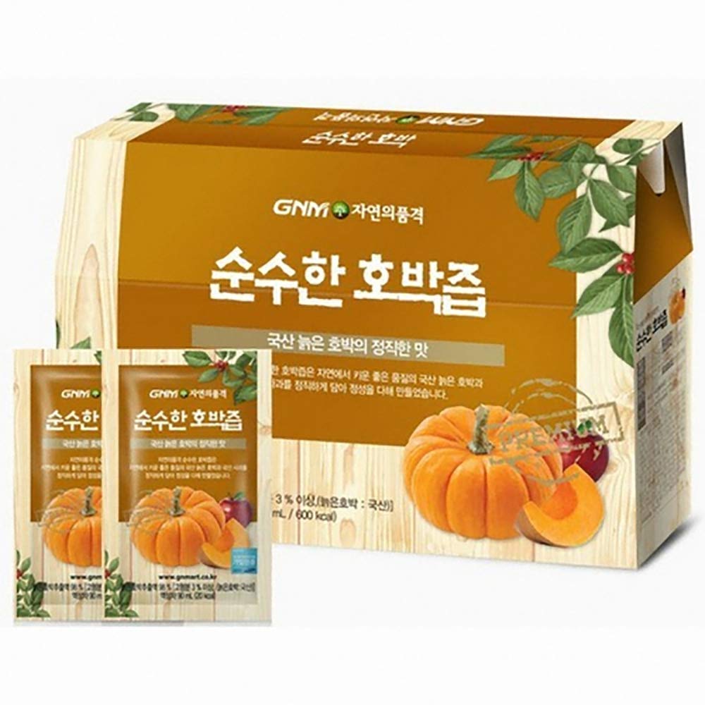 [Gnm Dignity Of Nature] Pure Organic Pumpkin Juice / Pumpkin Over Juice / Korean / Health Juice / Pumpkin Over Juice / Non-Sweet