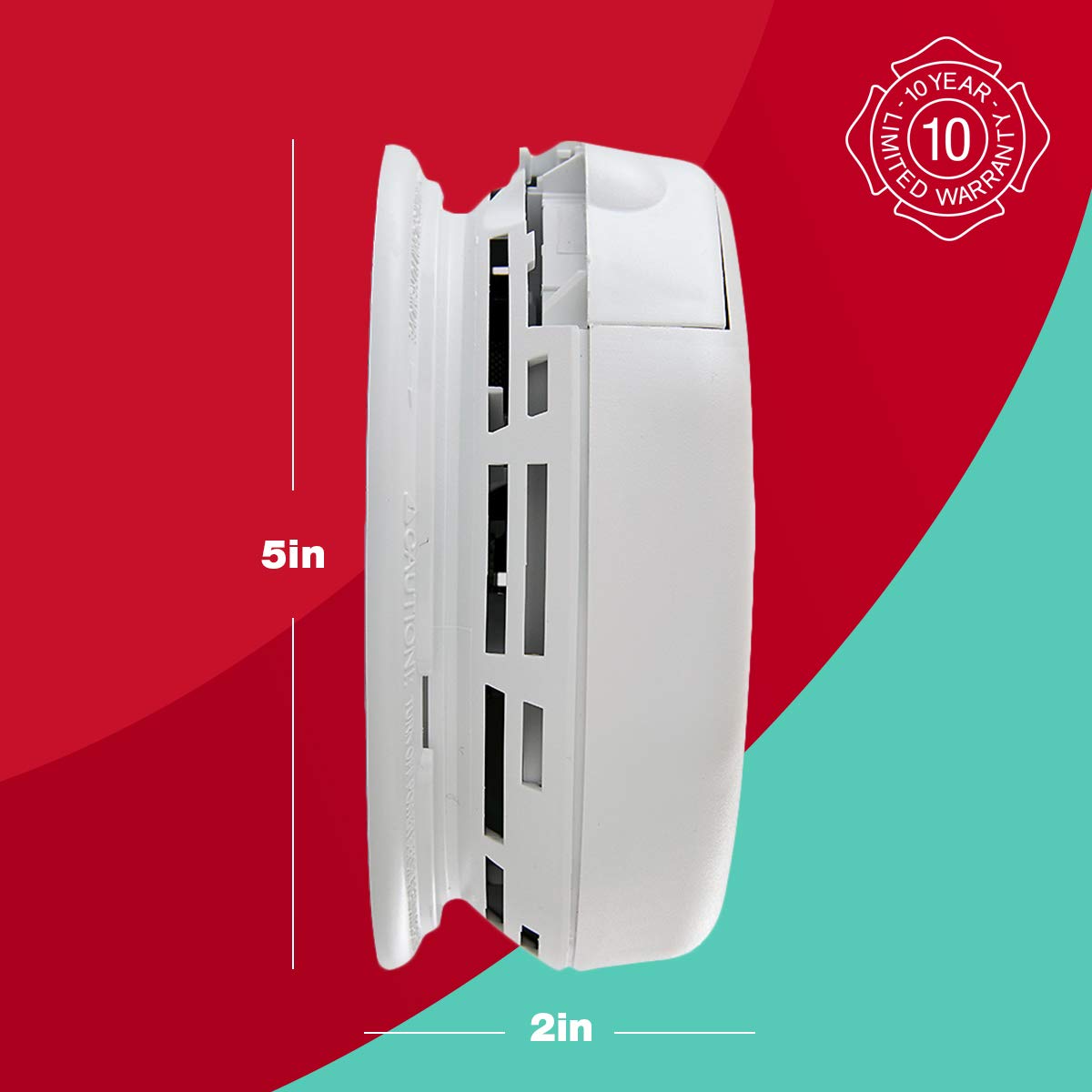 First Alert Brk Sc7010B-6 Hardwired Smoke And Carbon Monoxide (Co) Detector With Battery Backup, 6-Pack,White