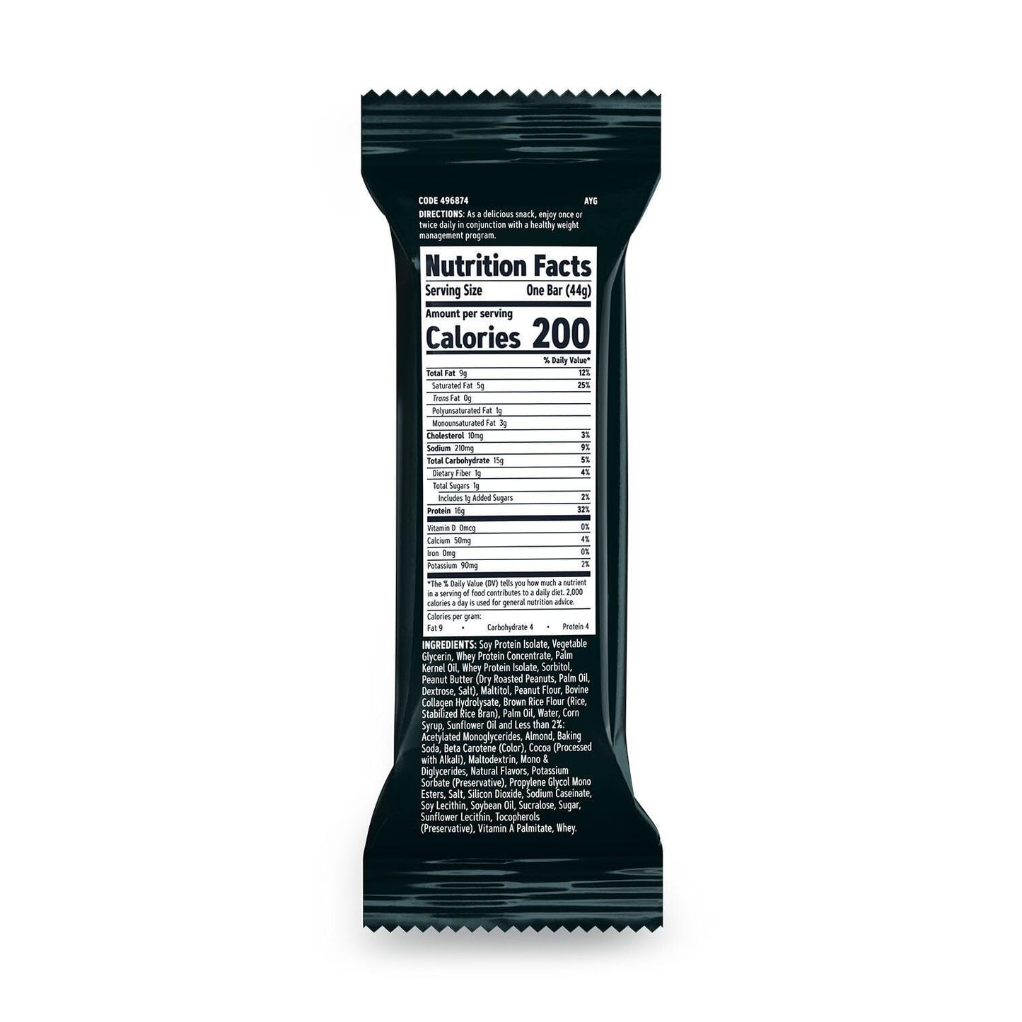 Gnc Total Lean Layered Lean Bar| Hunger Satisfying - High Protein Snack Bar | Peanut Butter Pie - 9 Bars