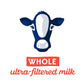 Fairlife Whole Fat Ultra Filtered Milk, Lactose Free, 52 Fl Oz