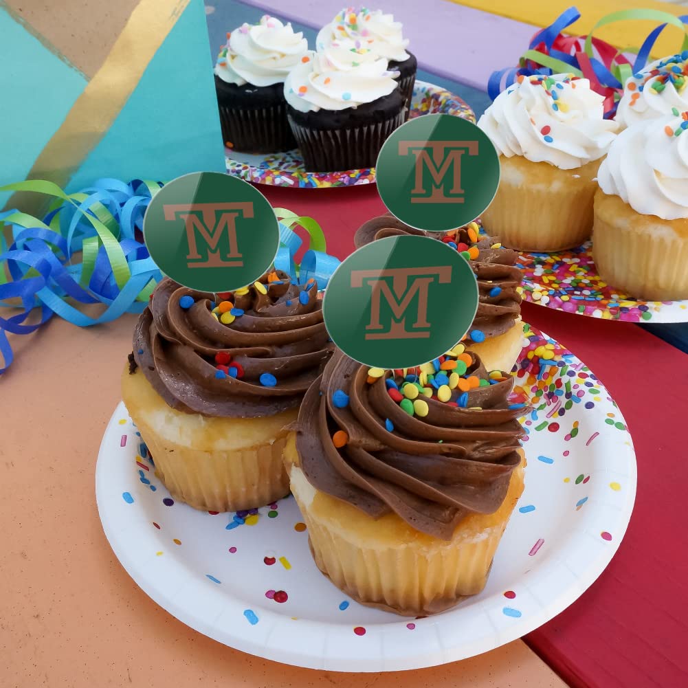 Graphics & More Montana Tech Of The University Of Montana Primary Logo Cupcake Picks Toppers Decoration Set Of 6