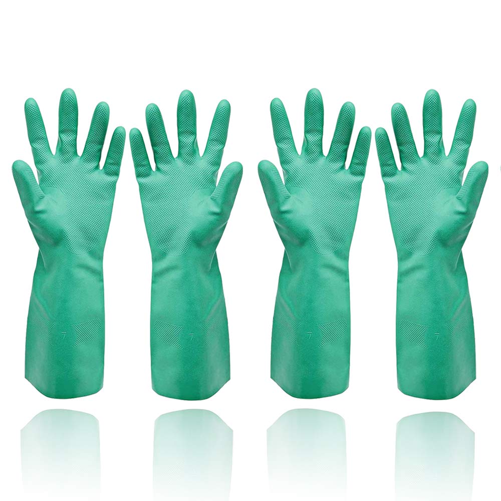 Gayisic Reusable Cleaning Gloves Xl Kitchen Gloves Dishwashing Household Waterproof Dish Washing Gloves For Men Women Home