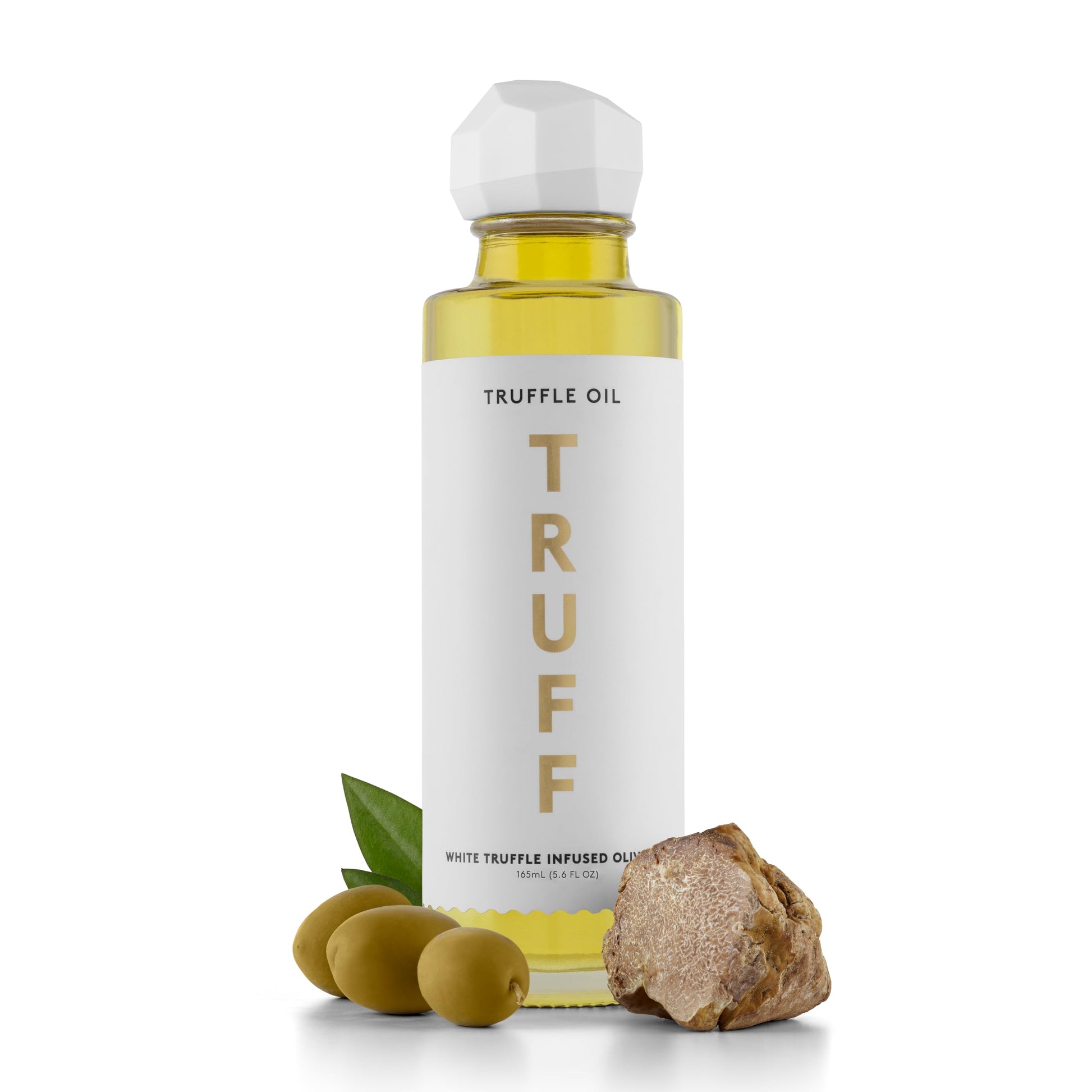TRUFF White Truffle Oil - Gourmet Olive Oil Dressing - Non-GMO, Gluten-Free - 6 fl. oz