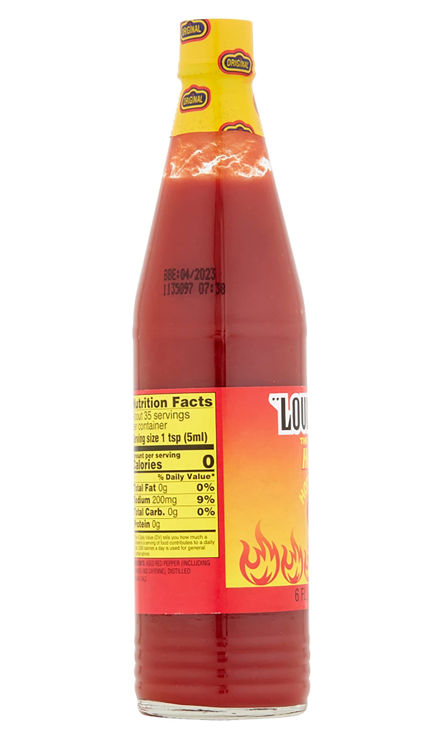 Louisiana Brand Hot Sauce Hotter Hot Sauce 6 Fl Oz (Pack Of 4)