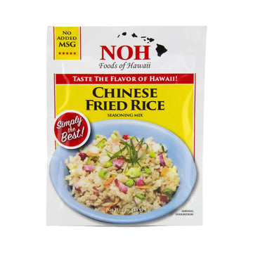 NOH Foods of Hawaii Four Serving Seasoning Packets, 1.5 oz, Pack of 3, Ideal for Chinese Fried Rice