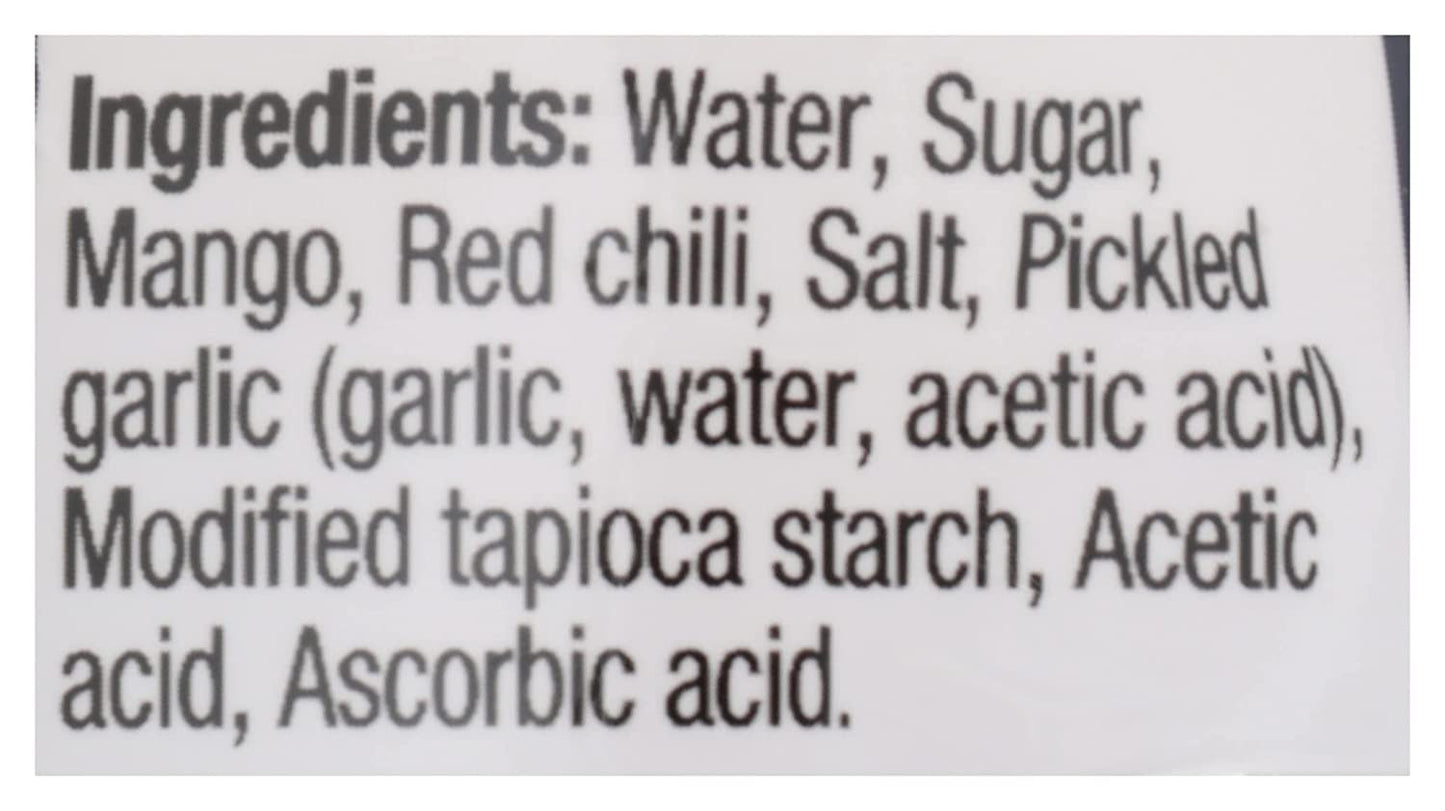 Blue Dragon Thai Mango Sweet Chili Sauce, 10.5 Oz (Pack Of 6), Dipping Sauce, Marinade, Squeezy Bottle, Gluten Free, Vegan