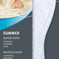 Pedag Summer | Terry Cotton Sockless Insoles | Barefoot Inserts | Handmade In Germany | Absorbs Sweat & Controls Odor | Ideal Fo