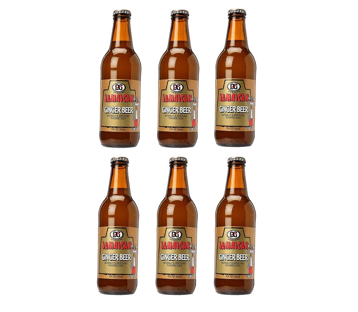 Genuine Jamaican Soft Drinks Ginger Beer 6 Pack - 12 Fl Oz (Pack of 6)