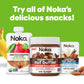 Noka Superfood Fruit Smoothie Pouches Variety Pack  Healthy Snacks with Flax Seed  Plant Protein and Prebiotic Fiber  Vegan and Gluten Free Snacks  Made in USA  Organic Squeeze Pouch  4.22 oz  12 Count