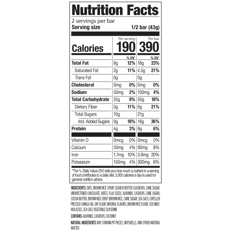 PROBAR - MEAL Bar, Chocolate Coconut, Non-GMO, Gluten-Free, Healthy, Plant-Based, Whole-Food Ingredients, Natural Energy (12 Cou