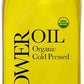 Daana Safflower Oil: Certified USDA Organic, Extra Virgin, Cold Pressed, High Oleic (34 Fl oz)