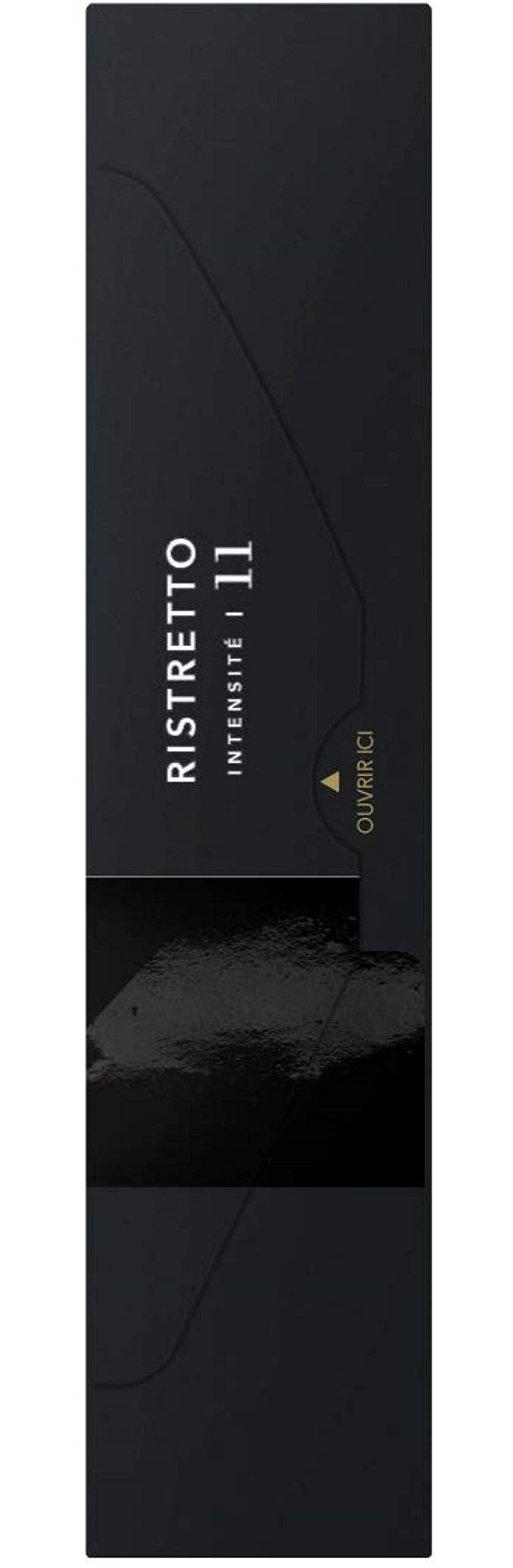 LOr Espresso Caf? Ristretto - Intensit? 11 - 50 Capsules en Aluminium Compatibles avec les Machines Nespresso (Lot de 5X10 capsules)
