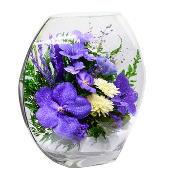 Fiora Flower | Long Lasting Orchids| Lasts Up To 5 Years | No Water Need | Allergy Free | Odor Resistant | Unique Present Gift