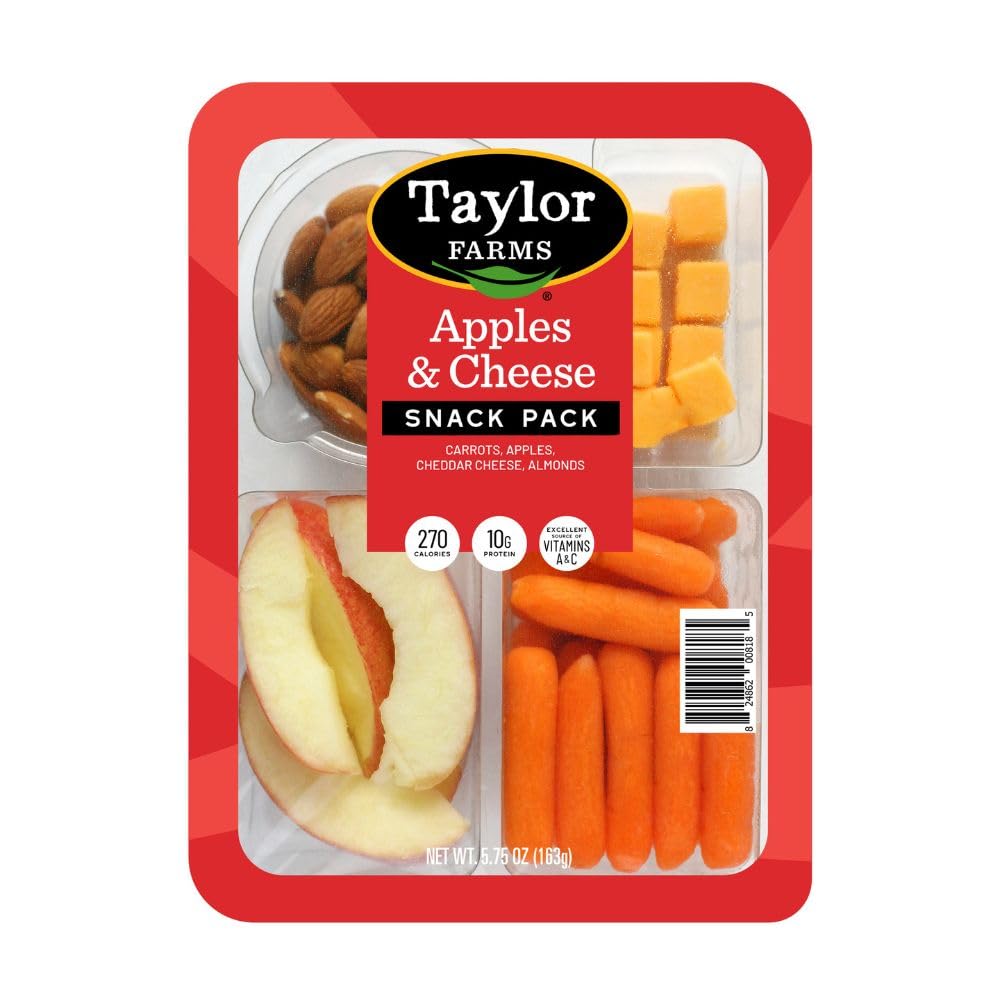 Taylor Farms Apples and Cheese Snack Pack, 5.75 Ounce