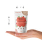 Waka Instant Green Tea Mix, Strawberry Flavored - 100% Tea Leaves, No Additives, Unsweetened Travel Size Tea Powder - Easy Quick