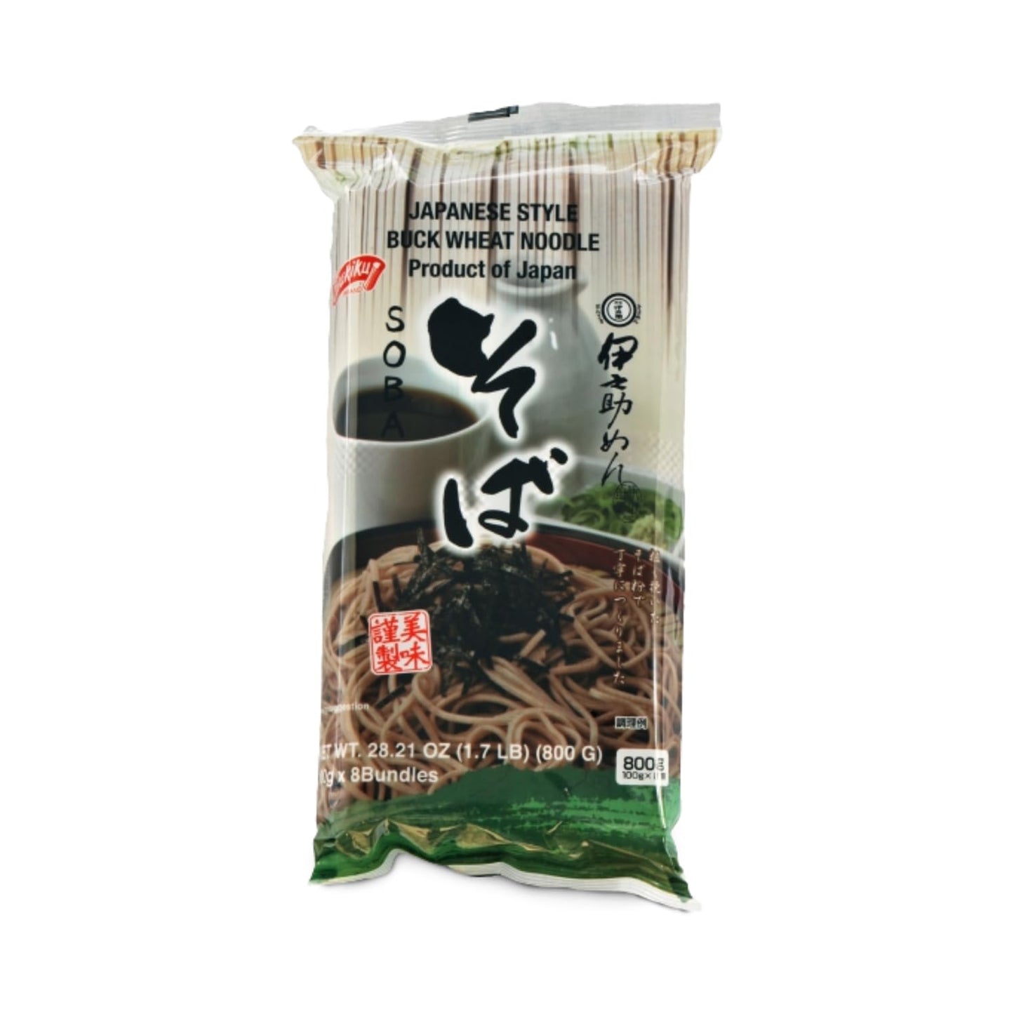 Shirakiku Soba Noodles | Japanese Dried Buckwheat | 28.21 OZ (Pack of 1)