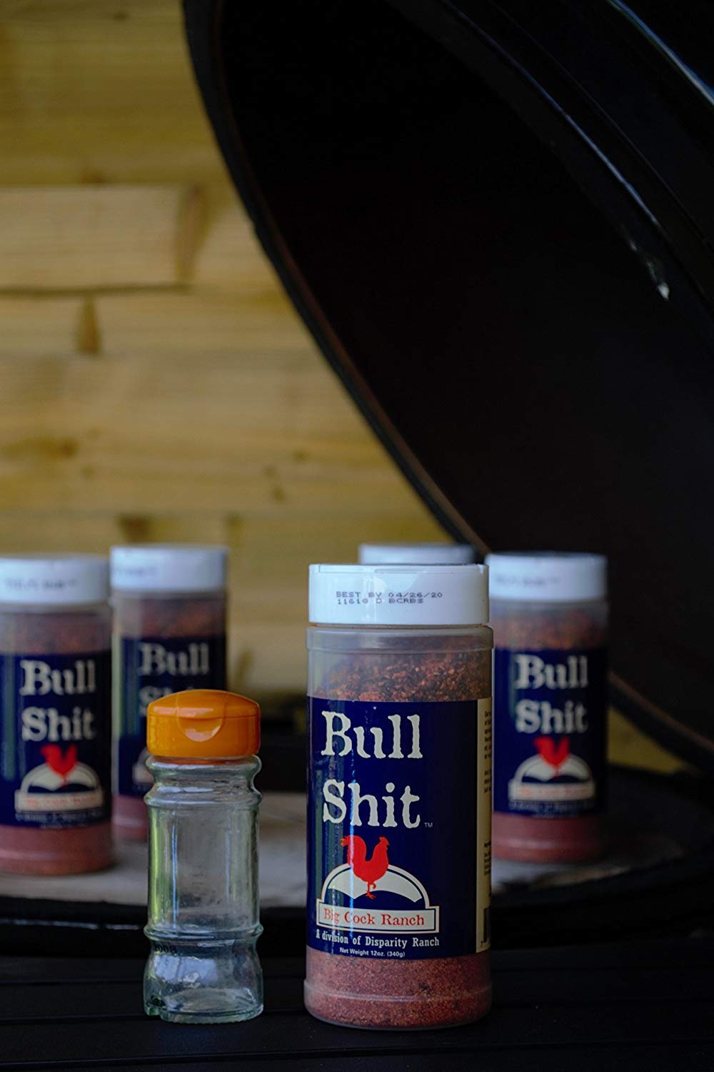 Big Cock Ranch Bullshit Steak Seasoning - 12 Ounce (Pack of 3) - Bold Flavor for Grilling and Cooking