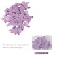 50Pcs Edible Purple Butterfly Cupcake Toppers Edible Wafer Paper Butterfly Decorations For Women Girls' Happy Birthday Cake Topp