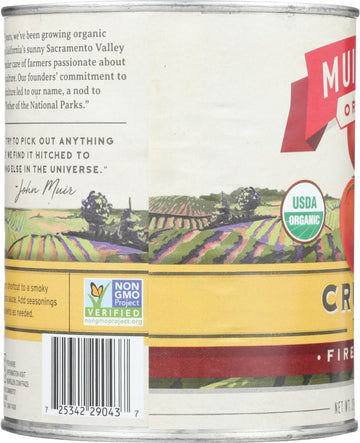 Muir Glen Fire Roasted Crushed Tomatoes, 28.0 Ounce (Pack Of 6)