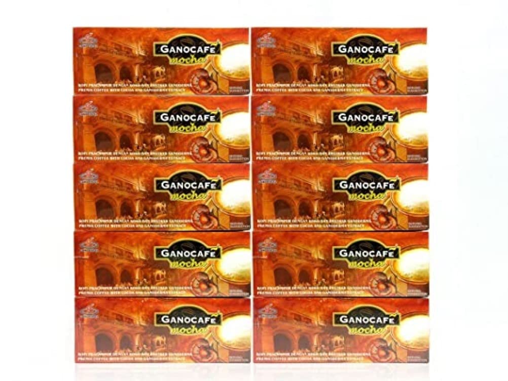 10 boxes Gano Excel GanoCafe Ganoderma Mocha