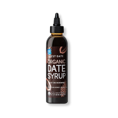 Just Date Syrup : Organic Date Sweetener | One 8.8 OZ Squeeze Bottle I Low-Glycemic, Vegan, Paleo | 1 Ingredient : 100% Organic 