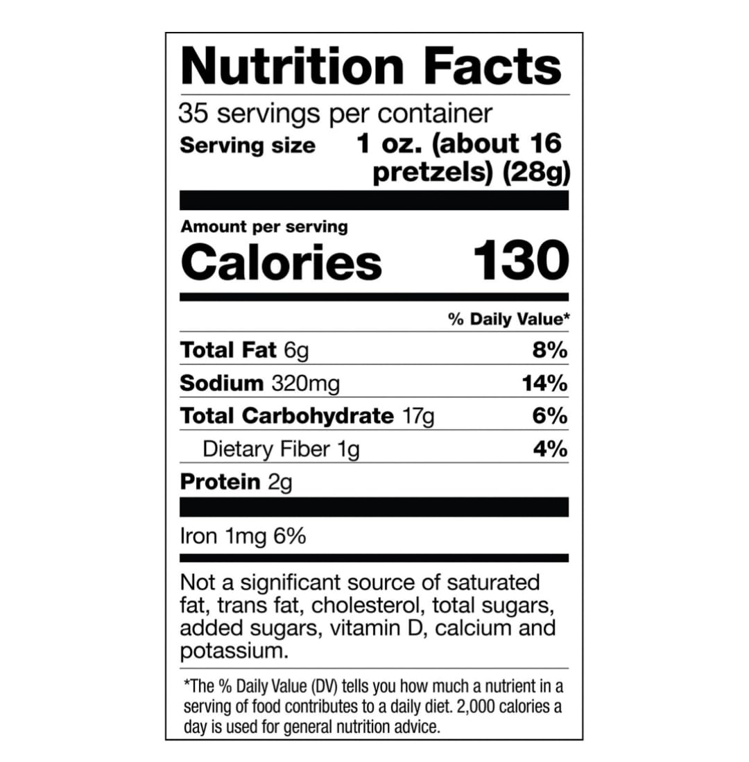 Generic Dot s Pretzels Homestyle Pretzels Original Seasoned (35 oz.) Pack of 2