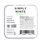 Simply Mints | Peppermint Breath Mints | Pack Of Six (180 Pieces Total) | Breath Freshening + Aspartame-Free + Vegan + Non-Gmo