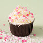 Pink Sprinkles For Cake Decorating 7 Oz Edible Pearl Sugar Sprinkles Topper For Cookie Cupcakes, Candy, Cream, Chocolate Cake De