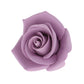 Global Sugar Art Peace Rose Sugar Cake Flower Lavender, 5 Count With Leaves By Chef Alan Tetreault