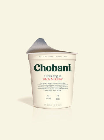 Chobani Whole Milk Plain Greek Yogurt 32oz