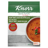 Knorr Professional Soup du Jour Creamy Tomato and Roasted Red Pepper Soup Mix No added MSG, 0g Trans Fat per Serving, Just Add W