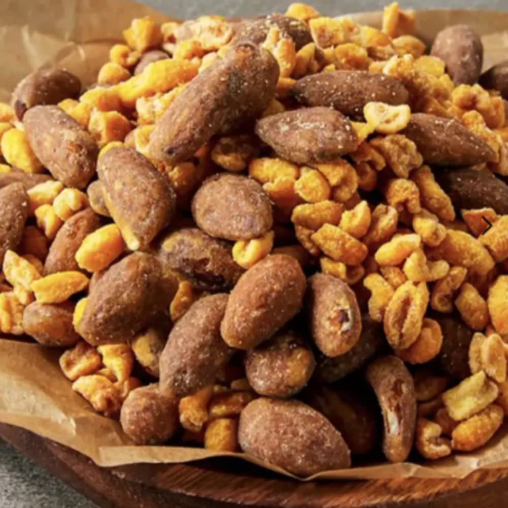 [Official Gilim Hbaf] Korean Baked Corn Seasoned Almond Nut | Kids, School, Lunch, Office, Work, Travel, Camping Party Snack | P