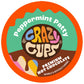 Crazy Cups Peppermint Patty Hot Chocolate, Single Serve K-Cups, 22 Count, Brown