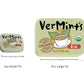 Organic Breath Mints By Vermints, Chai Flavor, Pack Of 6,1.41Oz Tins All Natural Pastilles, Non-Gmo, Nut Free, Gluten Free, Vegan, Ksa Kosher