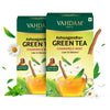 Vahdam, Chamomile Mint Green Tea With Ashwagandha  36 Teabags | Lean & Balance | Individually Wrapped | Blend Of Green Tea, Cha